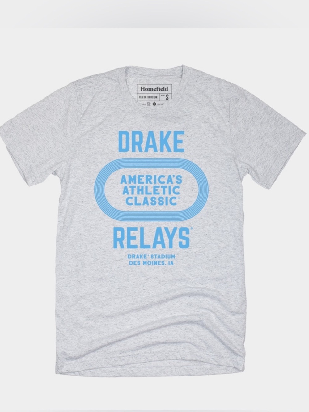 New! Lightweight Running shirt - Drake Relays Medium